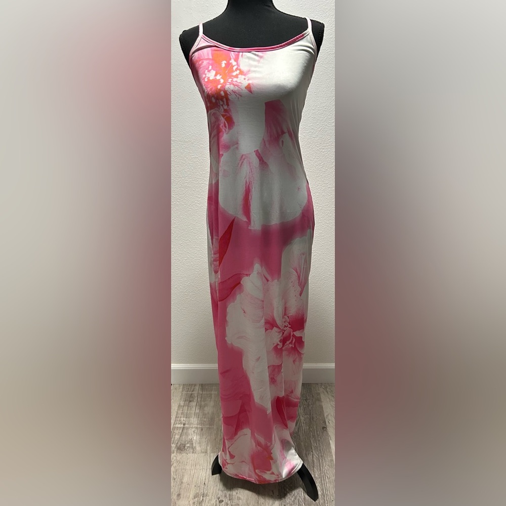 Pretty Little Thing Floor Length Dress - 10 - Multicolored - NWT